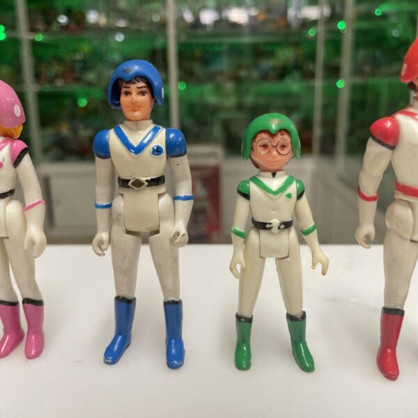 Panosh  - VOLTRON Set Piloti Vintage con Casco LIONBOT GOLION Chiavi - immagine 6
