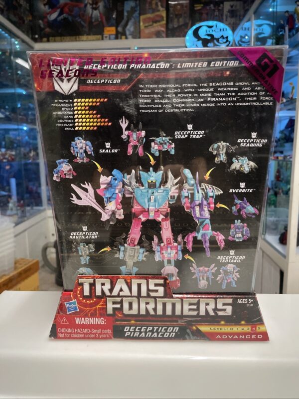 Piranacon Transformers Edizione Limitata Seacons G1 Big Bad Toys Store - immagine 6