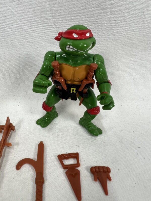 Playmates TMNT 1988 Raffaello ( Testa Dura) - immagine 5