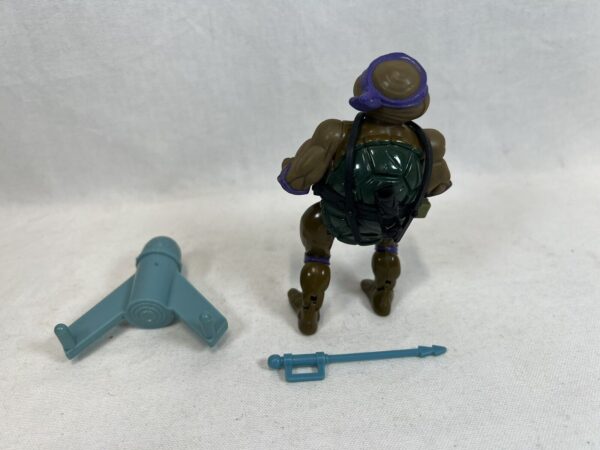 Playmates TMNT 1989 Mutant Ninja Turtles Donatello Sewer-swimmin Completo - immagine 4