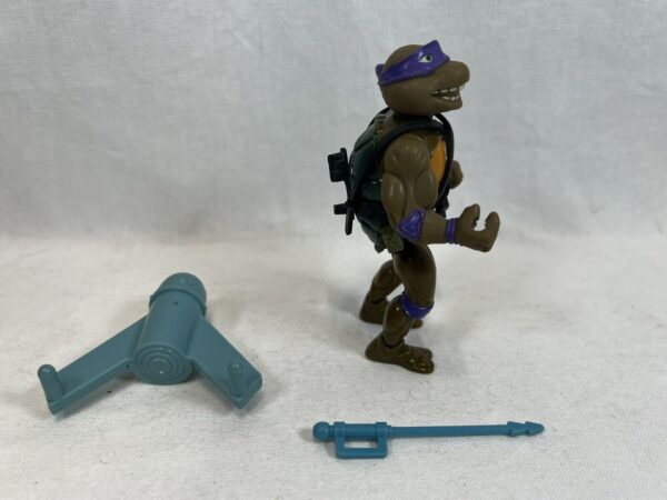 Playmates TMNT 1989 Mutant Ninja Turtles Donatello Sewer-swimmin Completo - immagine 5