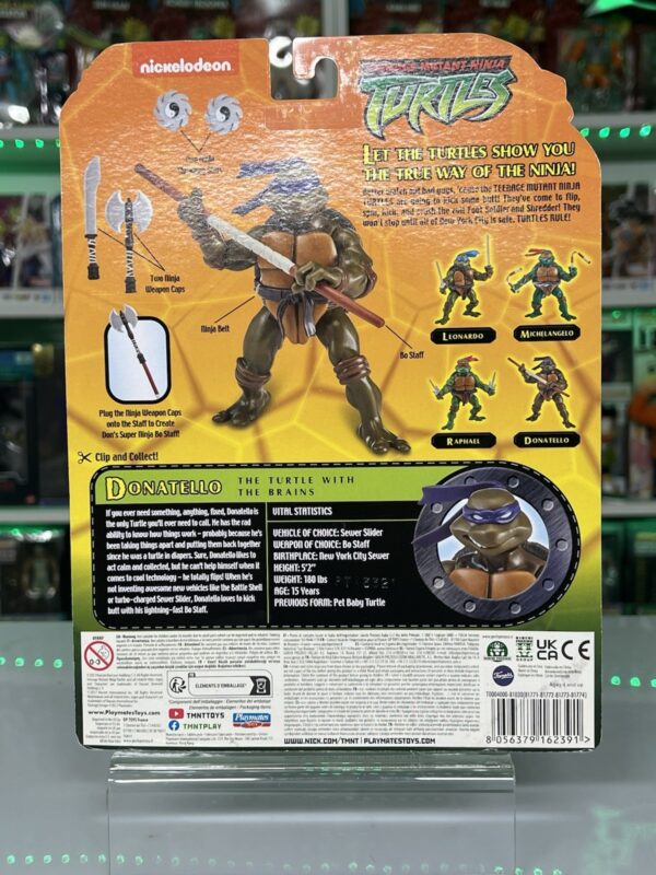Playmates TMNT Teenage Mutant Ninja Turtles 2003 20th Donatello - immagine 4