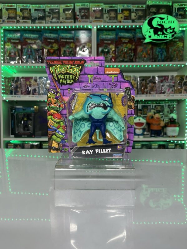 Playmates TMNT Teenage Ninja Turtles Mutant Mayhem Ray Fillet