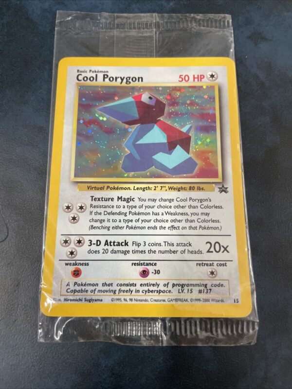 Pokemon Nintendo  Black Star Promo Cool Porygon NM/M Eng Sealed - immagine 3