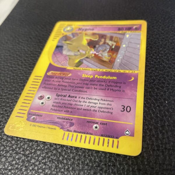 Pokemon Nintendo Hypno H 12 / H 32 Aquapolis Rara Holo ENG - EX - - immagine 4