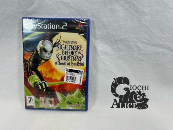 Ps2 - Tim Burton’s Nightmare Before Christmas: Attenti Al Baubau - Pal Ita NEW