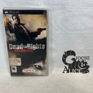PsP videogioco - Dead To Rights Reckoning
