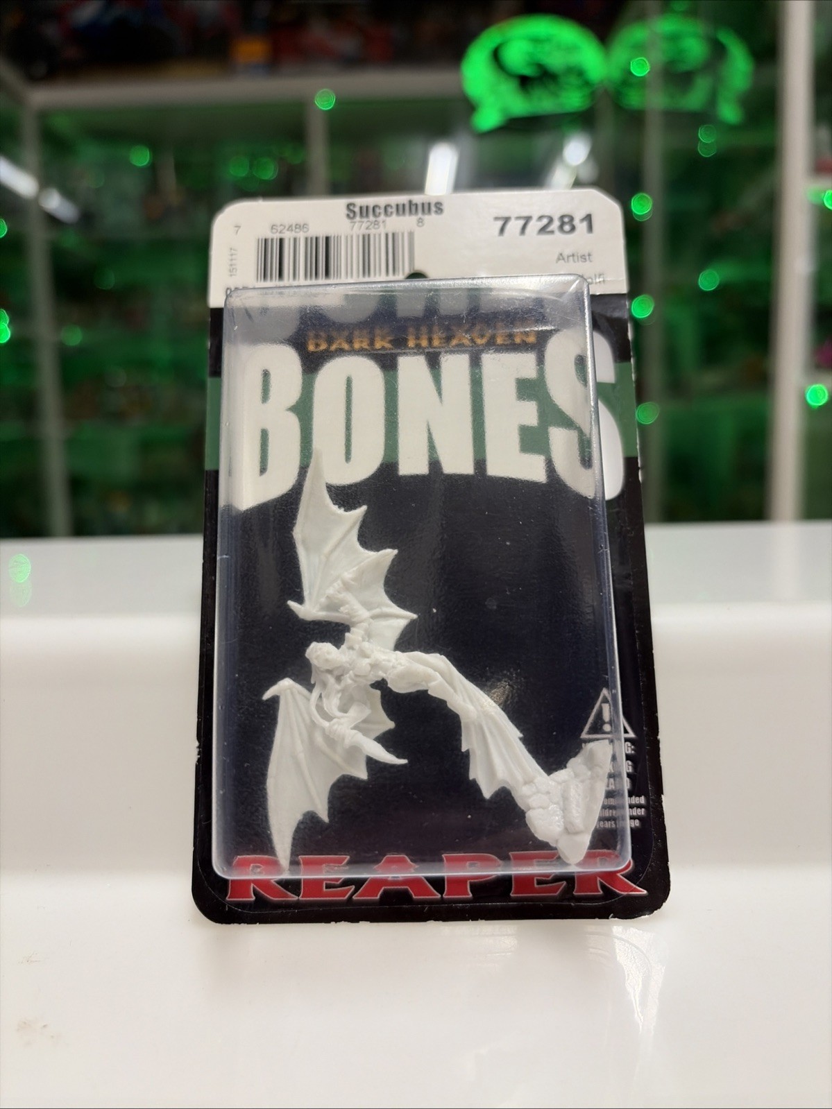 REAPER MINIATURES WAR Succubus SERIE DARK HEAVEN Bones