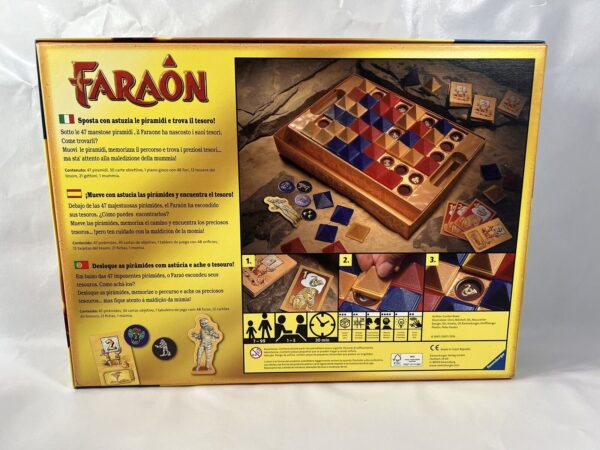 Ravensburger Faraon Sposta Le Piramidi E Trova Tesori - immagine 4