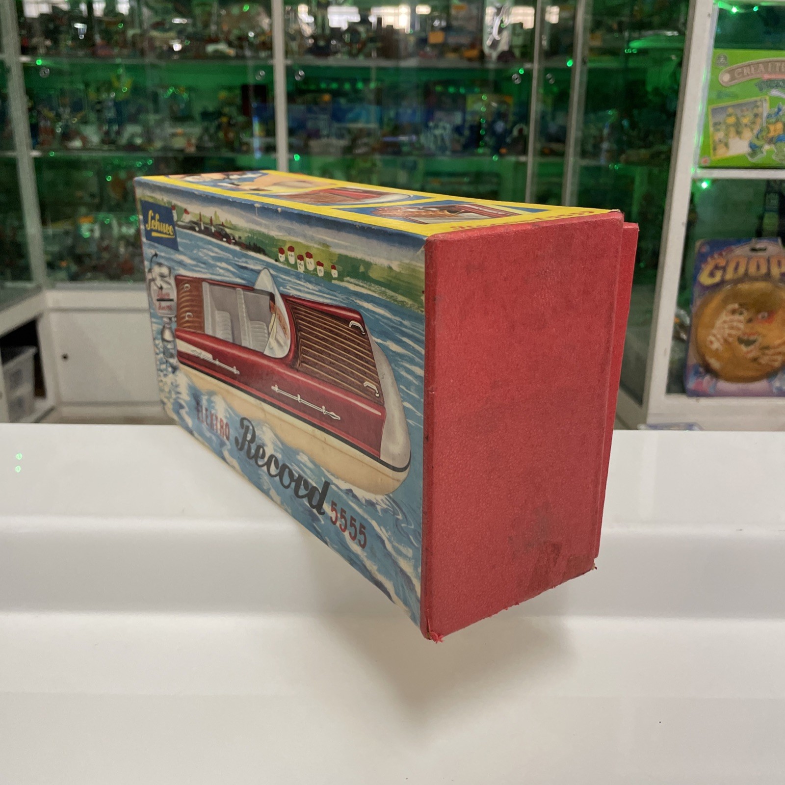 SCHUCO Elektro Record 5555  Tin Toys Vintage Original - immagine 3