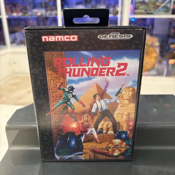 SEGA Rolling Thunder 2 MEGA DRIVE GENESIS Ntsc No manuale