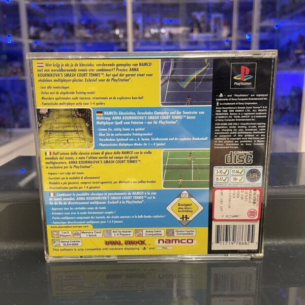 SONY Ps1 Anna Kournikova's Smash Court Tennis Sony Playstation Pal ita - immagine 3