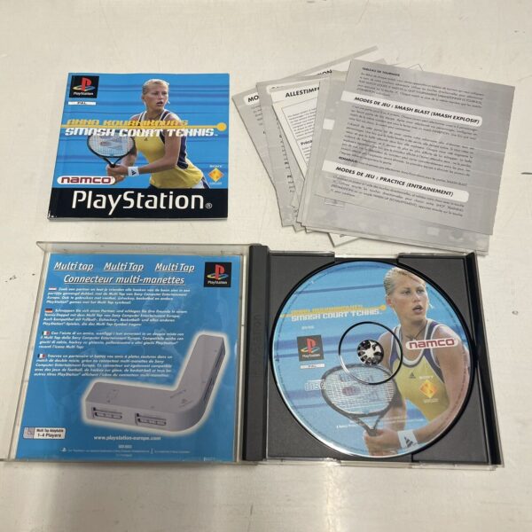 SONY Ps1 Anna Kournikova's Smash Court Tennis Sony Playstation Pal ita - immagine 4