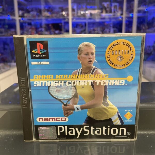 SONY Ps1 Anna Kournikova's Smash Court Tennis Sony Playstation Pal ita