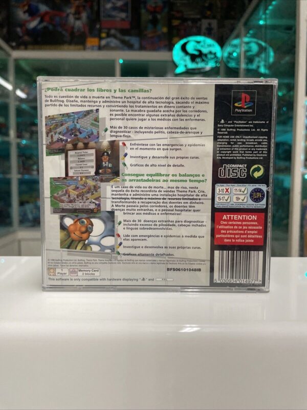 SONY Ps1 - Theme Hospital - Sony Playstation Pal - immagine 3