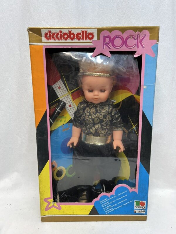 Sebino Polistil Bambola Serie Cicciobello - Cicciobello Rock Nuovo - immagine 4