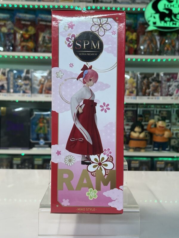 Sega - Re:Zero Super Premium SPM Figure - RAM Miko Style - immagine 4