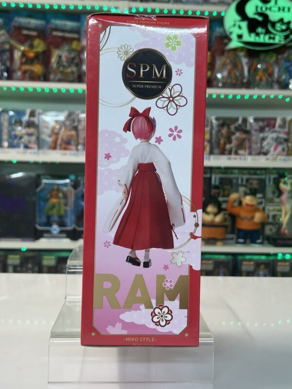 Sega - Re:Zero Super Premium SPM Figure - RAM Miko Style - immagine 6