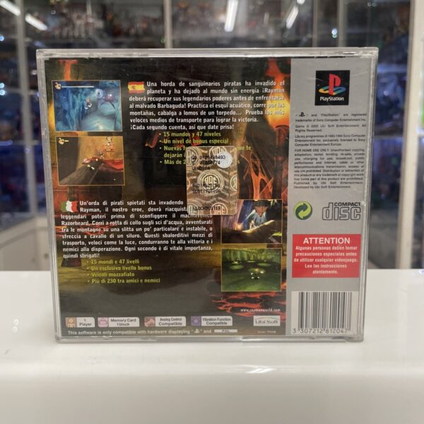 Sony PS1 Playstation 1 - RAYMAN 2 The Great Escape -  PAL ita - immagine 3