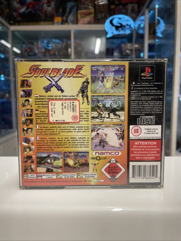 Sony Playstation Ps1 SOULBLADE Soul Blade OTTIMO !! - immagine 3