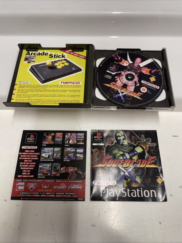 Sony Playstation Ps1 SOULBLADE Soul Blade OTTIMO !! - immagine 8