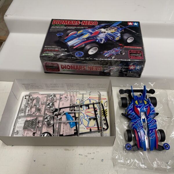 TAMIYA Mini 4wd - DIOMARS-NERO VS Chassis - 1/32   Model Kit - immagine 4
