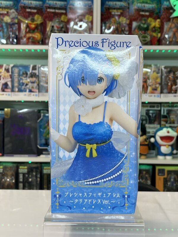 Taito Serie Precious Figure Re:Zero Rem  Clear Dress - immagine 3