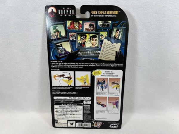The New Batman Adventures - Force Shield Nightwing - Kenner new - immagine 6