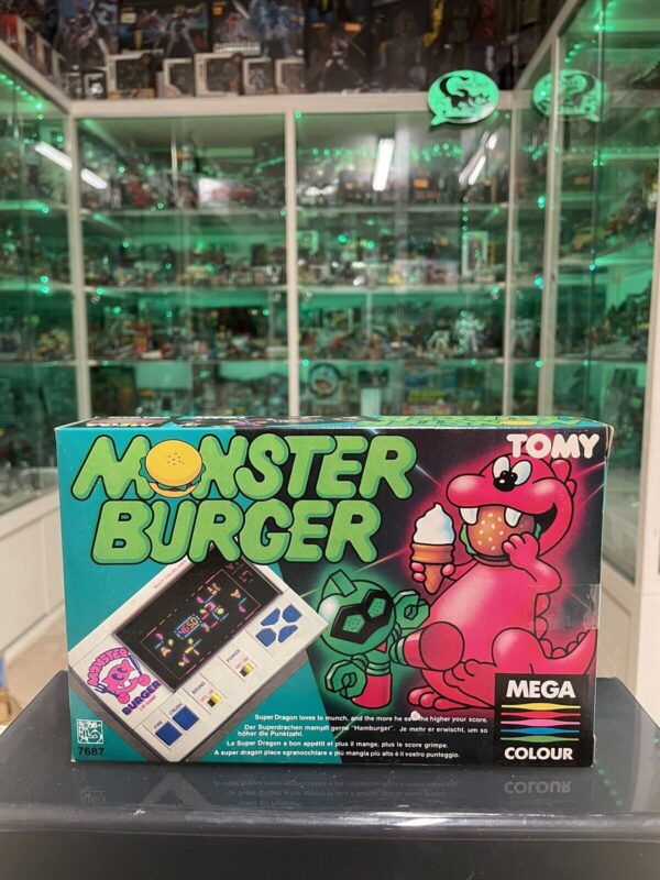 Tomy - Mega Colour MONSTER BURGER Tomy Lsi Game retro game handheld