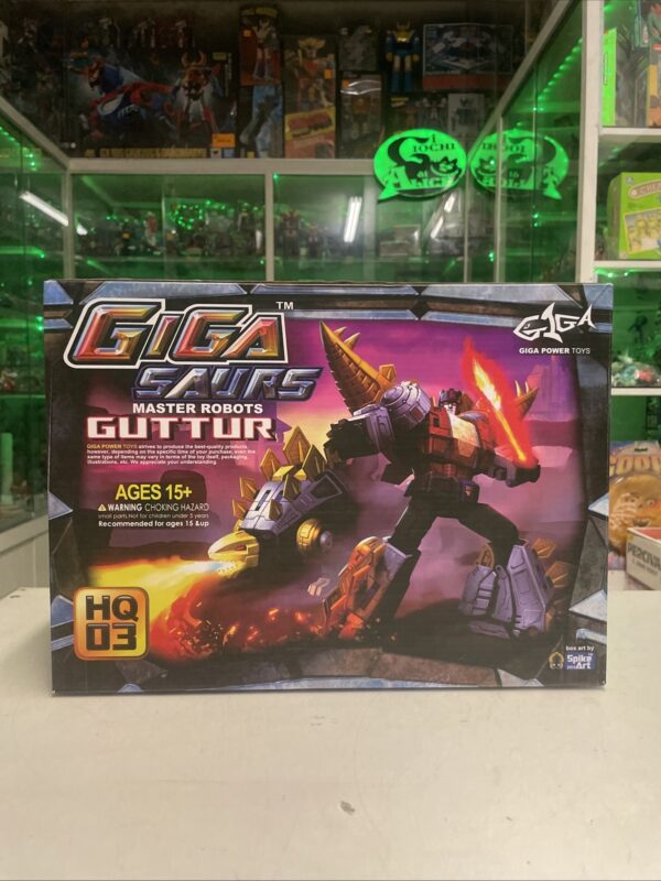 Transformers 3rd party -Giga Power Toys Saurs GUTTUR - dinobot SNARL