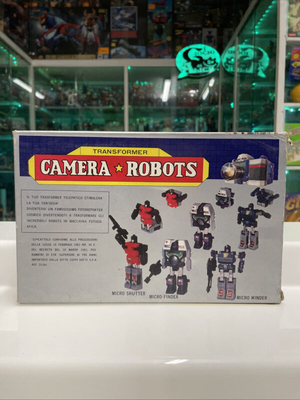 Transformers Camera Robots Ceppiratti Ceppi ratti Trasformer Reflector Ko - immagine 3