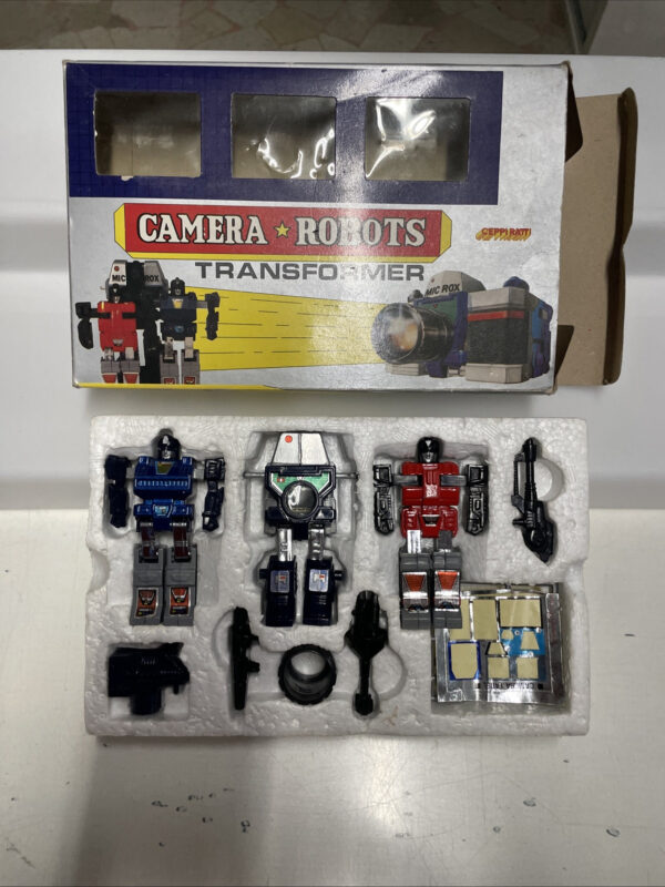 Transformers Camera Robots Ceppiratti Ceppi ratti Trasformer Reflector Ko - immagine 6