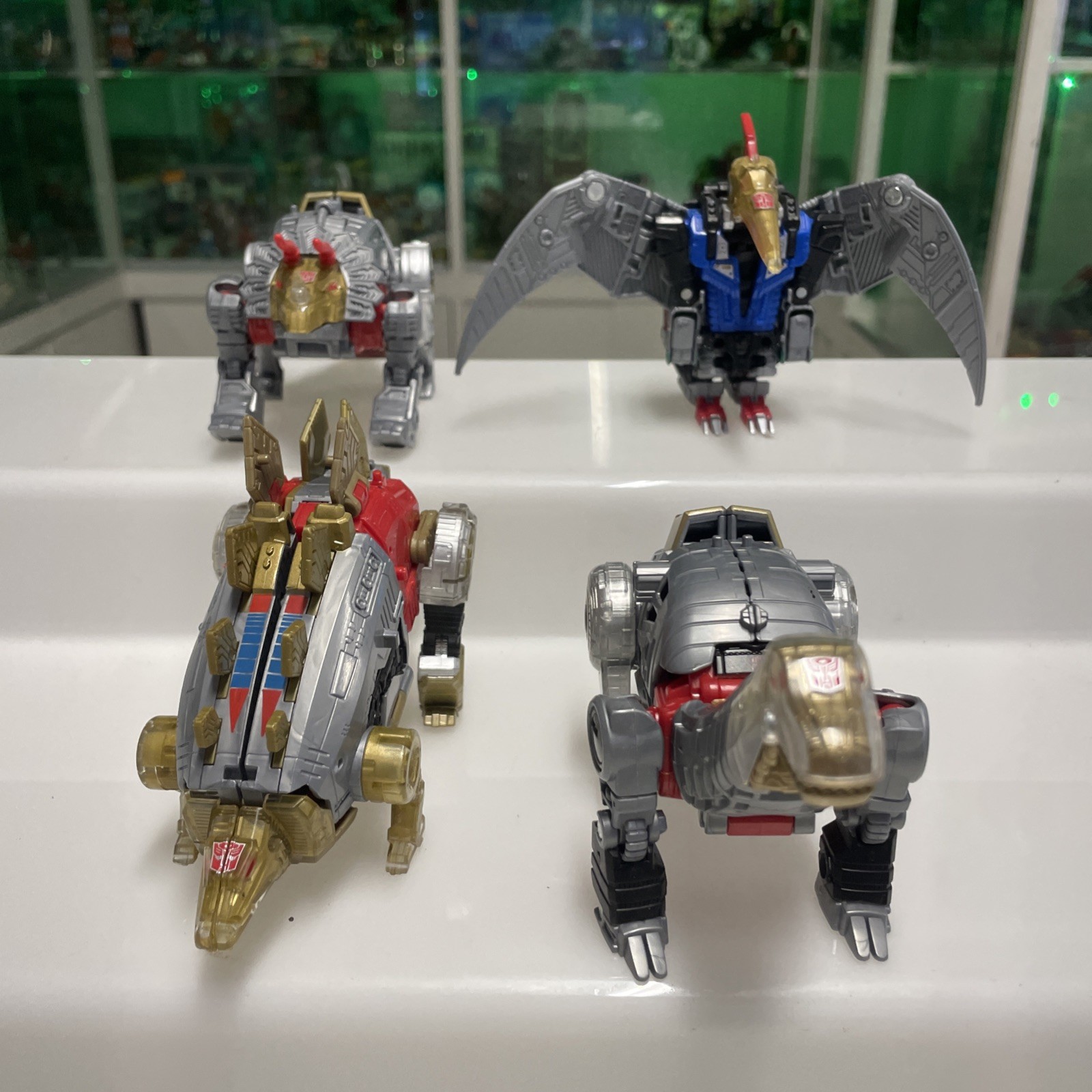 Transformers Generations Power Of The Primes Grimlock Snarl Swoop Sludge Slag ++ - immagine 11