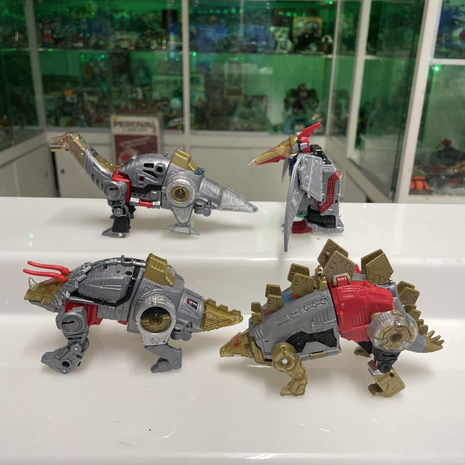 Transformers Generations Power Of The Primes Grimlock Snarl Swoop Sludge Slag ++ - immagine 12