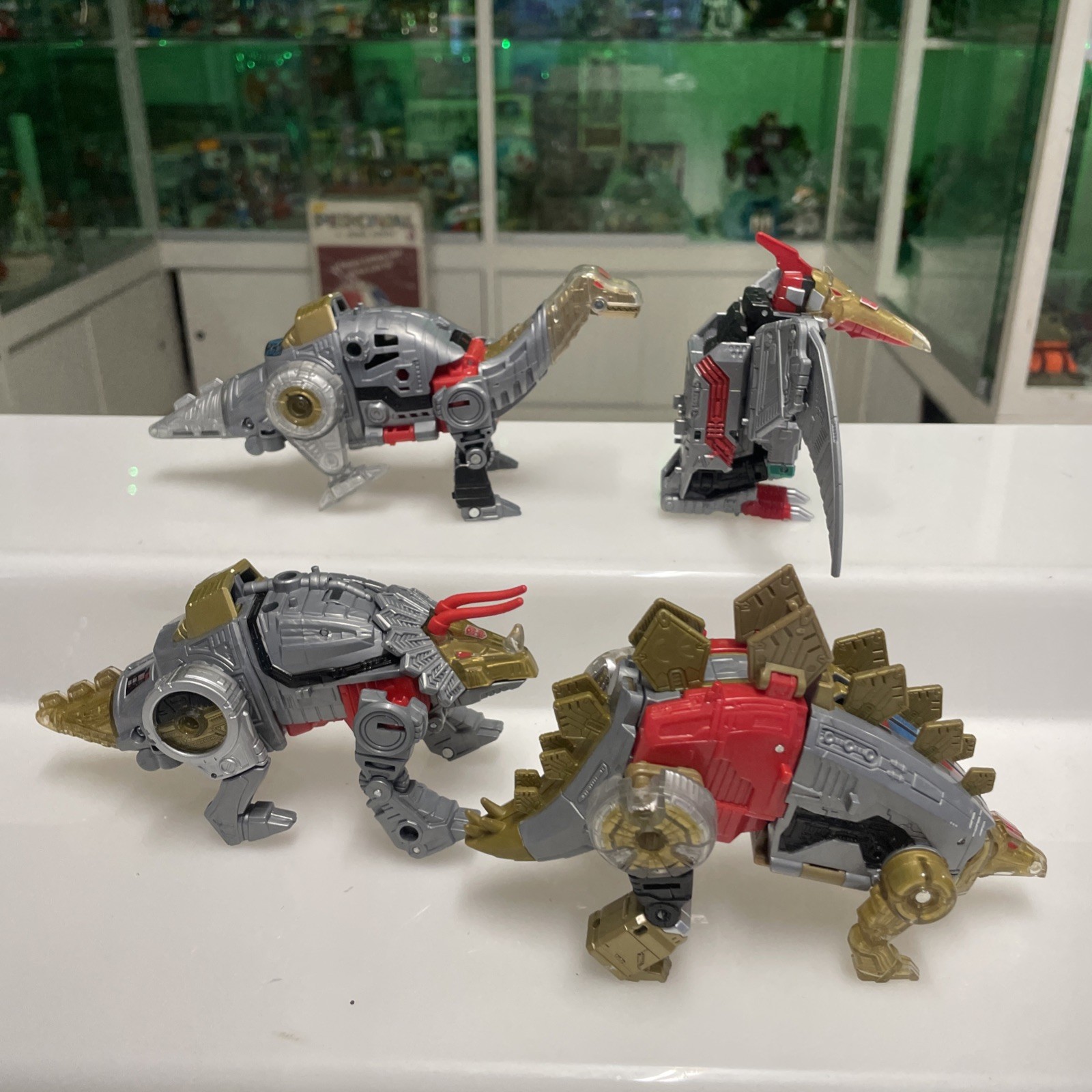 Transformers Generations Power Of The Primes Grimlock Snarl Swoop Sludge Slag ++ - immagine 13