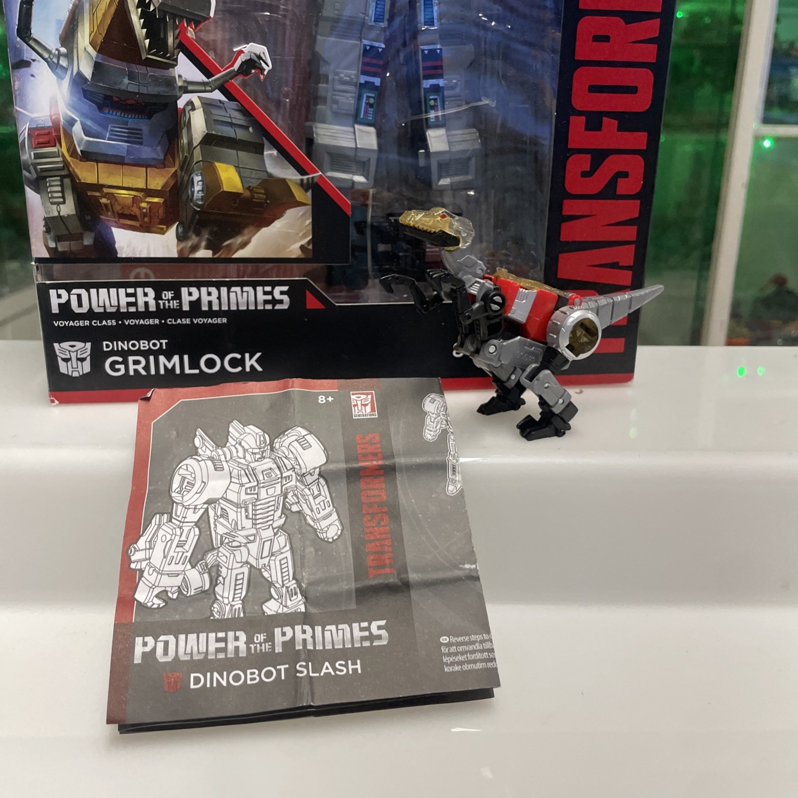 Transformers Generations Power Of The Primes Grimlock Snarl Swoop Sludge Slag ++ - immagine 15