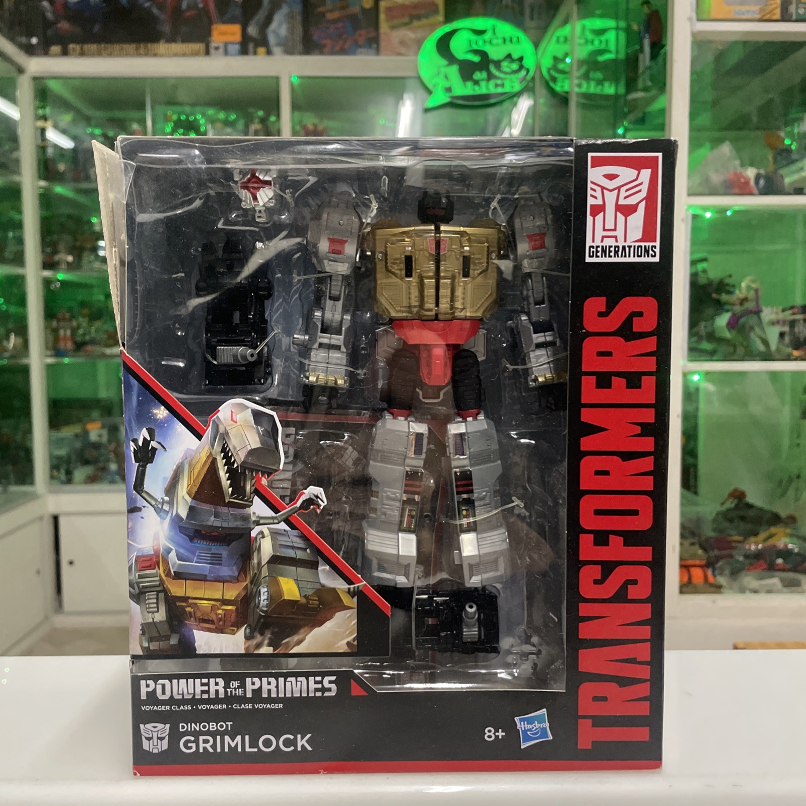 Transformers Generations Power Of The Primes Grimlock Snarl Swoop Sludge Slag ++ - immagine 3