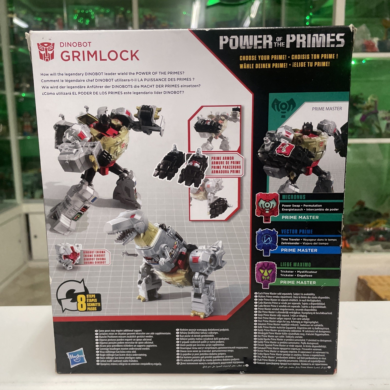 Transformers Generations Power Of The Primes Grimlock Snarl Swoop Sludge Slag ++ - immagine 5
