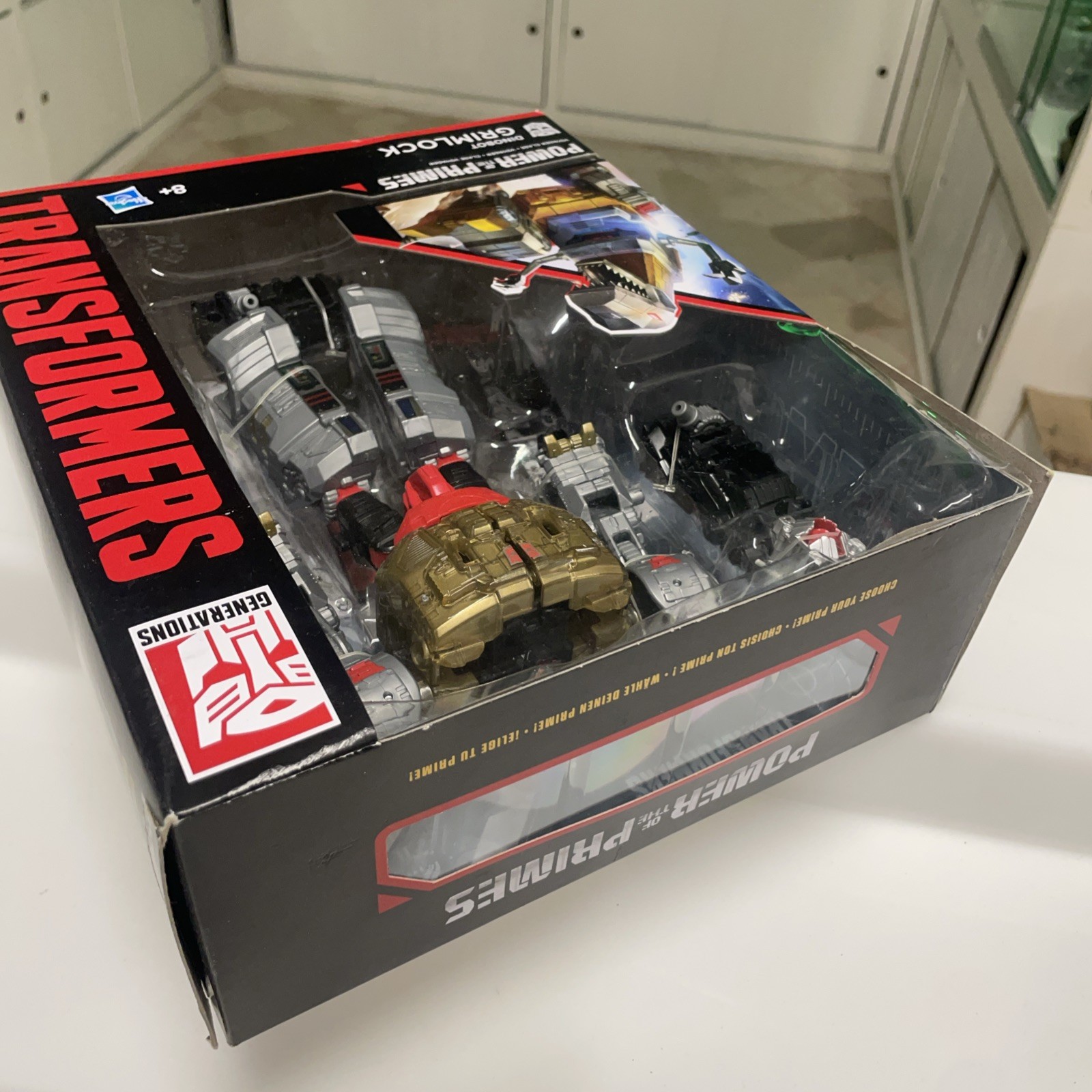 Transformers Generations Power Of The Primes Grimlock Snarl Swoop Sludge Slag ++ - immagine 6