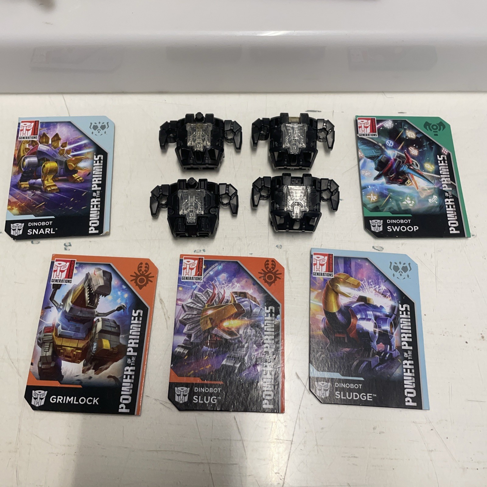 Transformers Generations Power Of The Primes Grimlock Snarl Swoop Sludge Slag ++ - immagine 8