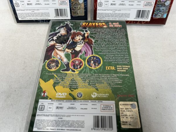 Yamato Video  3 DVD Serie Slayers - Set Composto Da 3 Film della Serie Slayers - immagine 7