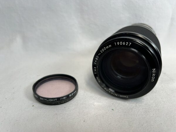 Zoom Nikkor-C Auto 1:4.5 F = 80-200 mm + Filtro Kenko - immagine 4