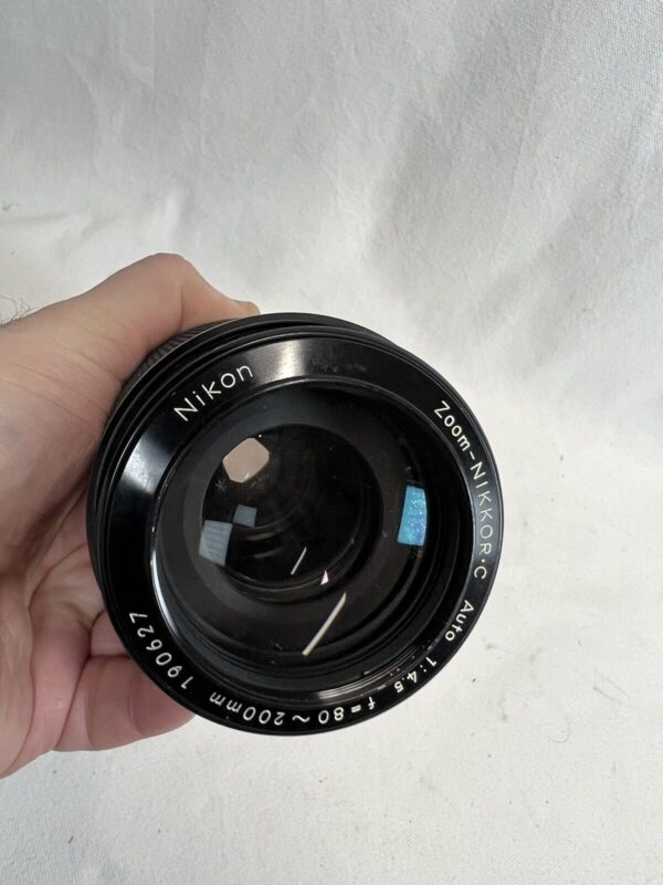 Zoom Nikkor-C Auto 1:4.5 F = 80-200 mm + Filtro Kenko - immagine 8