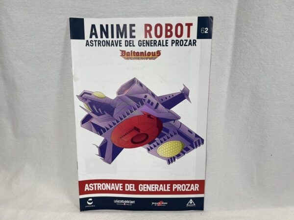 Anime Robot Collection  N. 62 + Fascicolo = Astronave Del Generale Prozar - immagine 8