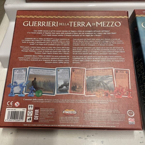 Ares DEVIR La Guerra dell'Anello + Esp. Set Base 2nd Ed. in italiano  NUOVO - immagine 4