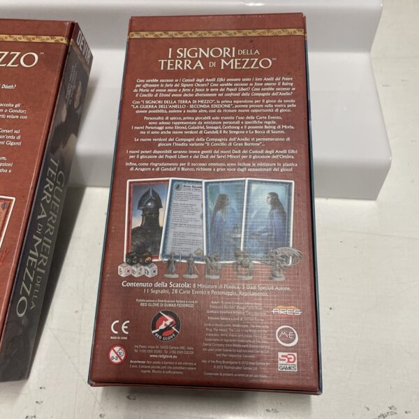 Ares DEVIR La Guerra dell'Anello + Esp. Set Base 2nd Ed. in italiano  NUOVO - immagine 5