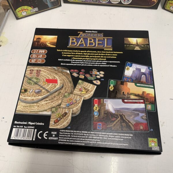 Asmodee 7 WONDERS - Base + Cities + Leaders + Babel + wonder pack - immagine 3
