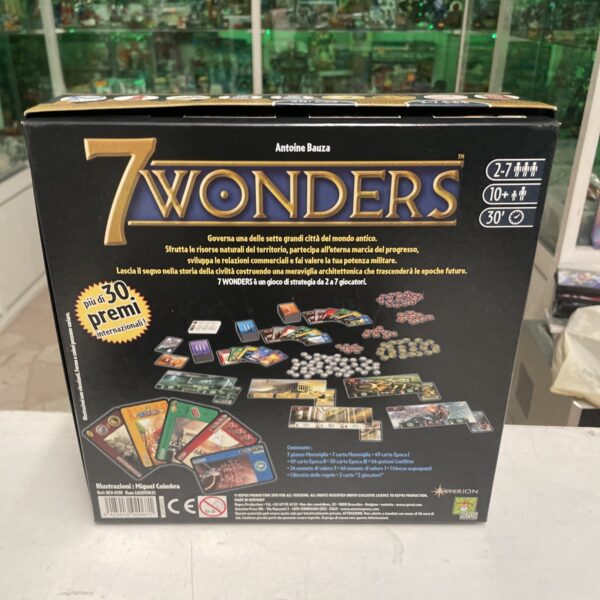 Asmodee 7 WONDERS - Base + Cities + Leaders + Babel + wonder pack - immagine 5