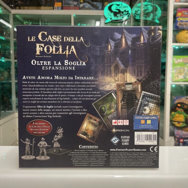 Asmodee LE CASE DELLA FOLLIA Oltre la Soglia  in italiano  - NUOVO Sigillato - immagine 3