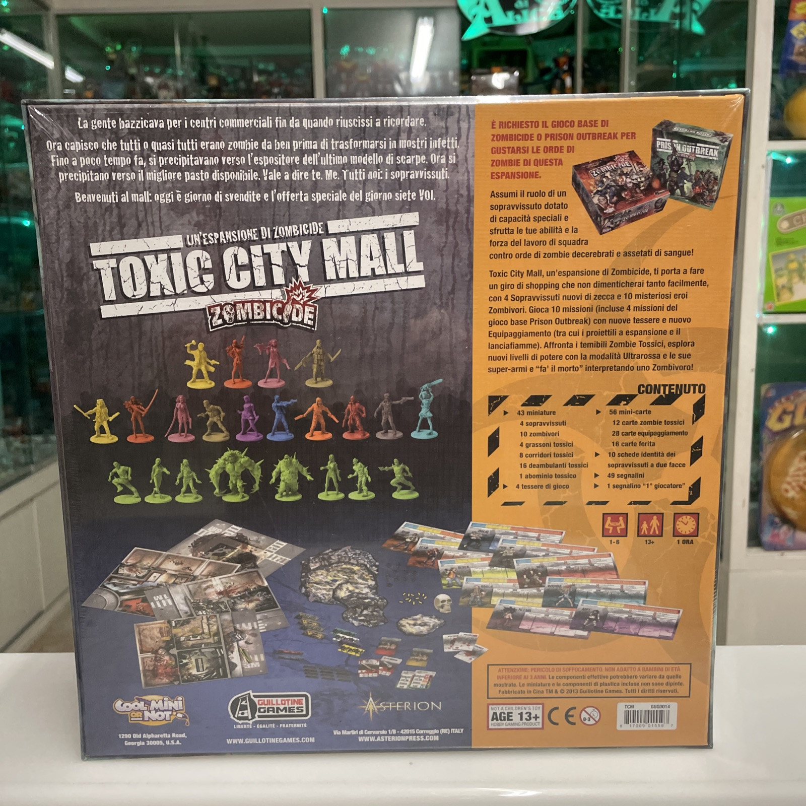 Asmodee ZOMBICIDE - Toxic City Mall Espansione in italiano  - NUOVO Sigillato - immagine 3